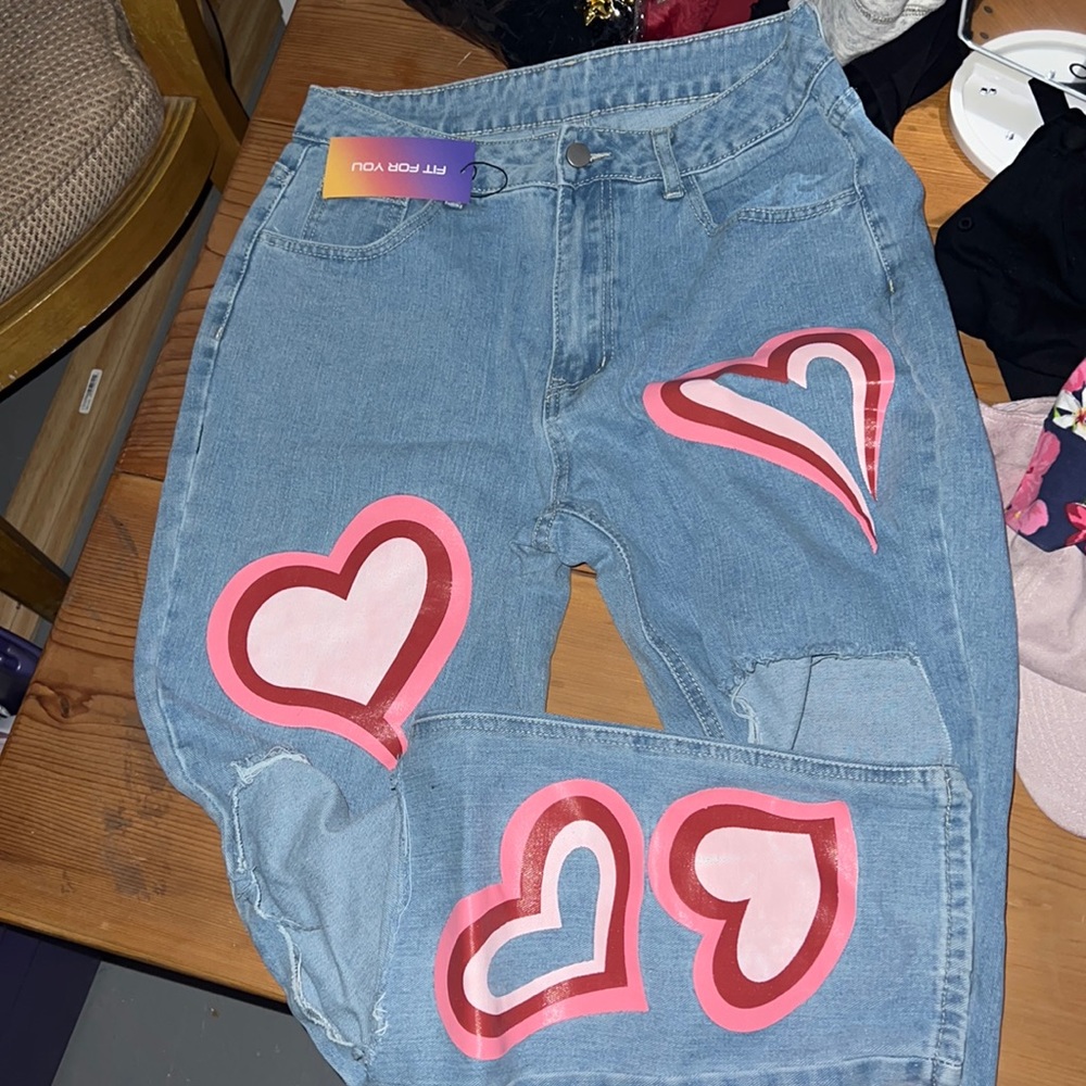 SHEIN brand new never worn mom jeanss